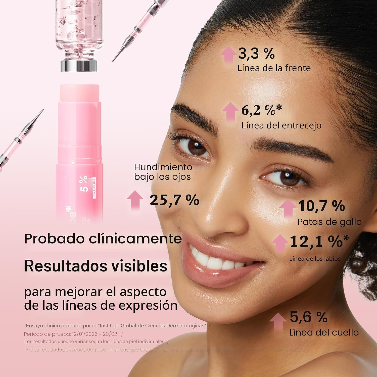 MEDICUBE PDRN - Bálsamo múltiple de colágeno rosa para volumen – Bálsamo facial y corporal | Volufiline, PDRN, NAD, colágeno